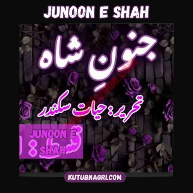 Junoon e Shah novel