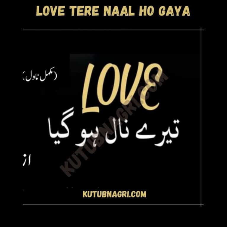 Love Tere Naal Ho Gaya novel