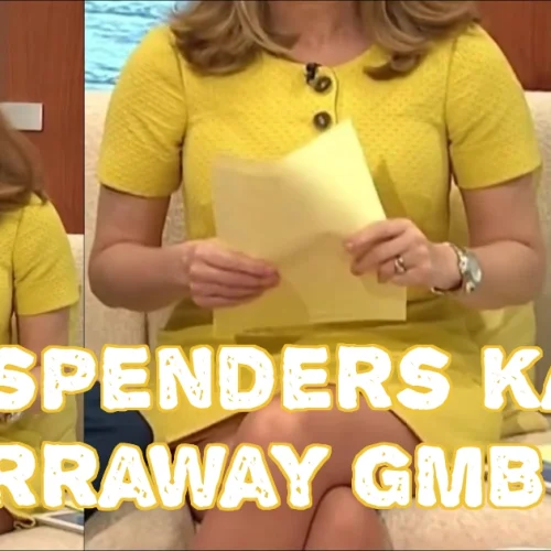Suspenders Kate Garraway GMB